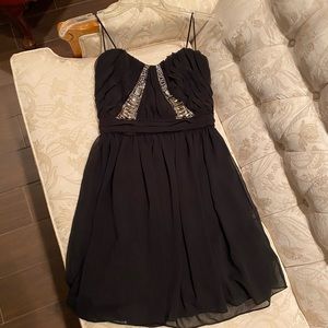 Black cocktail dress